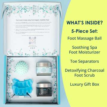 Tucketts Foot Care Spa Kit for Relief and Comfort