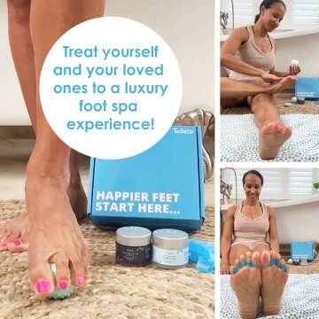 Tucketts Foot Care Spa Kit for Relief and Comfort