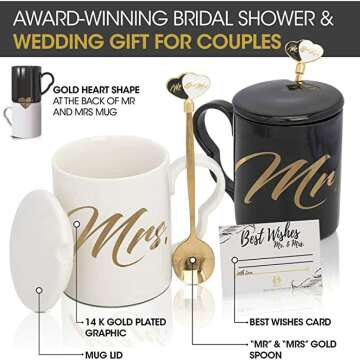 Mr & Mrs Coffee Mugs Set