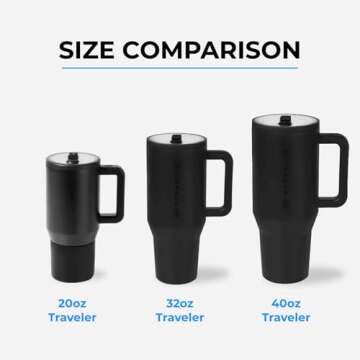 HydroJug Traveler - 20oz Insulated Tumbler With Handle