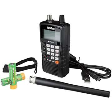 Uniden Bearcat BC75XLT Handheld Scanner, 300 Channels, 10 banks, Close Call Technology, PC Programable, NOAA Weather, Aviation, Marine, Railroad, NASCAR, and Non-Digital Police/Fire/Public Safety