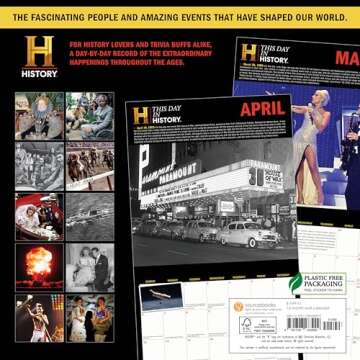 2025 History Channel This Day in History Wall Calendar: 365 Remarkable People, Extraordinary Events, and Fascinating Facts (Moments in HISTORY™ Calendars)