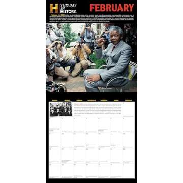 2025 History Channel This Day in History Wall Calendar: 365 Remarkable People, Extraordinary Events, and Fascinating Facts (Moments in HISTORY™ Calendars)