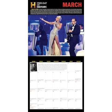 2025 History Channel This Day in History Wall Calendar: 365 Remarkable People, Extraordinary Events, and Fascinating Facts (Moments in HISTORY™ Calendars)