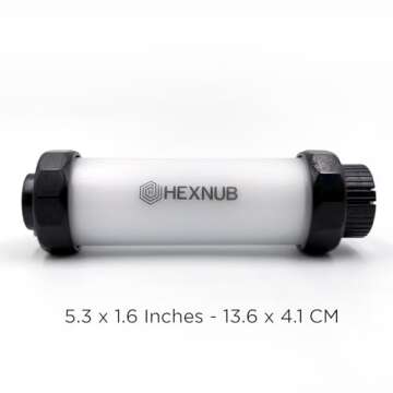 Hexnub Cooler Box Light - Waterproof LED Flashlight for Ice Chests and Coolers for Boat Owners and Outdoor Events - Fits YETI, RTIC, ORCA, Igloo, Coleman, and More