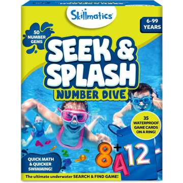 Skillmatics Seek & Splash - Engaging Pool Game for Kids' Fun