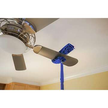 Ettore 48212 MicroSwipe Ceiling Fan Duster with Click-Lock Feature