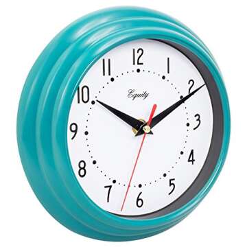 Equity 25020 8" Basics Quartz Analog Wall Clock