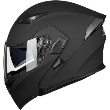 ILM Modular Full Face Helmet with Dual Visor