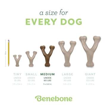 Benebone Wishbone Chew Toy - Durable & Tasty