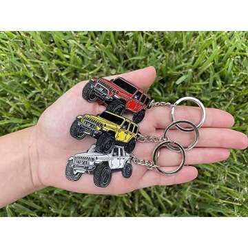 Jeep Wrangler Keychain - Official Jeep Rubicon JL JKU