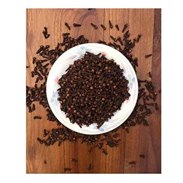 CeylonFlavors 3.5oz Organic Whole Cloves - Fresh & Pure