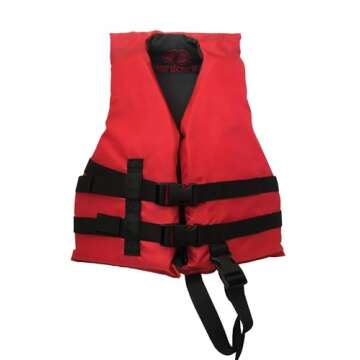 Hardcore Life Jacket Paddle Vest; Coast Guard Approved Type III PFD Life Vest Flotation Device; Jet ski, Wakeboard, Kayak; Ideal Extra Life Jacket for Your Pontoon Boat Neon Yellow (.Adult Universal)