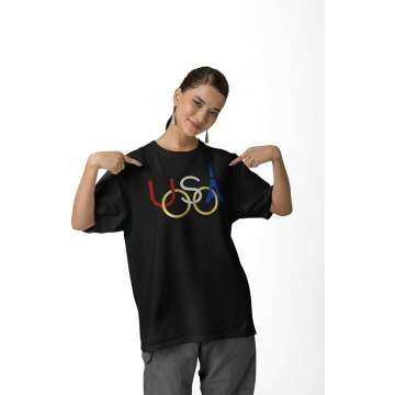 USA 2024 Summer Games Graphic Tee for Sports Fans