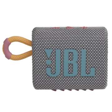 JBL Go 3 Bluetooth Speaker - Compact & Waterproof