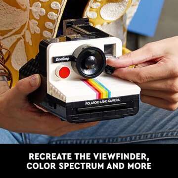 LEGO Polaroid OneStep Camera Building Kit