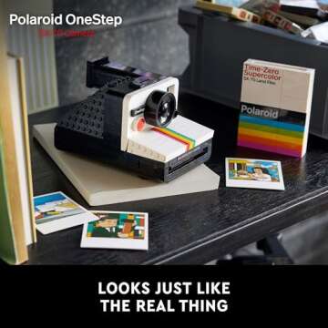 LEGO Polaroid OneStep Camera Building Kit