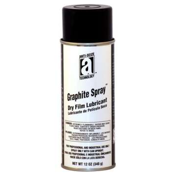 ANTI-SEIZE TECHNOLOGY 17041 Graphite Spray Dry Aerosol Lubricant, (Net Weight:12 oz.)