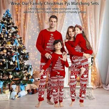 Matching Christmas Pajamas Sets for Families