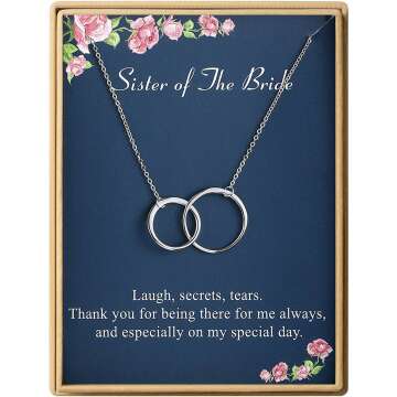 Sister Infinity Necklace