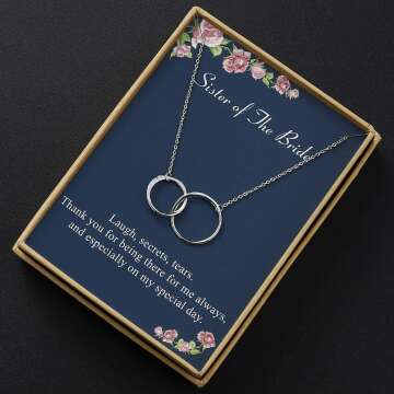 Sister Infinity Necklace