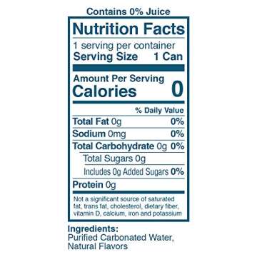 Waterloo Sparkling Water, Black Cherry Naturally Flavored, 12 Fl Oz Cans, Pack of 12 | Zero Calories | Zero Sugar or Artificial Sweeteners | Zero Sodium