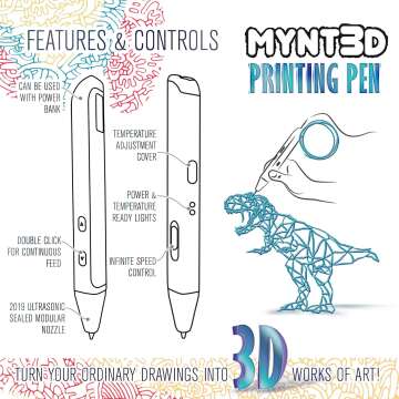 MYNT3D 3D Pen Kit