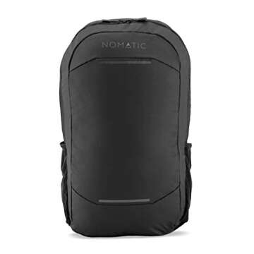 NOMATIC Navigator Collapsible Premium Travel Backpack - Lightweight Packable Daypack - Outdoor Hiking Bag, Sport Backpack, Camping Backpack