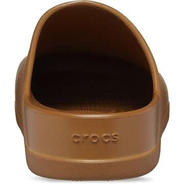 Stylish Crocs Unisex Dylan Clogs in Cognac - Perfect Comfort