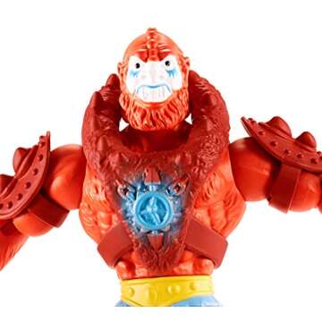 Masters of the Universe Origins Beast Man 5.5-in Action Figure, Battle Figure for Storytelling Play and Display, Gift for 6 to 10-Year-Olds and Adult Collectors