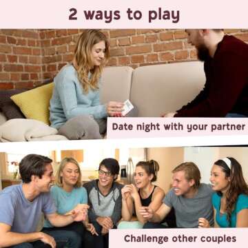 The Ultimate Game for Couples, Great Conversations and Fun Challenges for Date Night - Perfect Romantic Gift for Couples