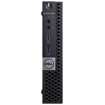 Dell OptiPlex 5060 Micro Desktop Computer | Hexa Core Intel i5 (3.2) | 16GB DDR4 RAM | 1TB SSD Solid State | Windows 11 Professional | Home or Office PC (Renewed)