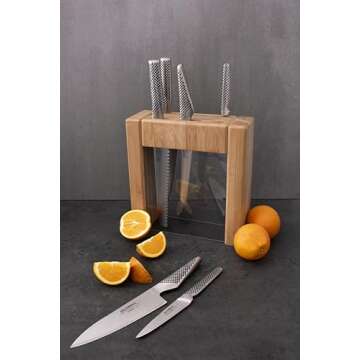 Global 7-piece Ikasu Knife Block Set