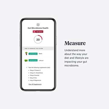 Viome at-Home Gut Microbiome Test | Get Advanced Gut Microbiome Analysis Based on Your RNA + AI Technology with Precision Health Scores & Custom Nutrition Recommendations