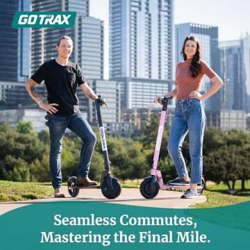 Gotrax GXL V2 Electric Scooter for Adult, 8.5" Solid Tire Max 9 Mile 15.5Mph Speed Powered By 250W Motor, Foldable Commuting E Scooter for Adult Pink