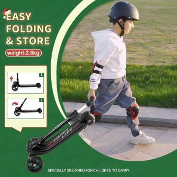 besrey Kids Kick Scooter with Adjustable Height