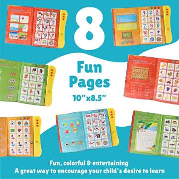 Preschool Learning Activities Book: Educational Toys for Toddlers 1-3, Toddler Learning Toys, Kids Books 3-5 - Ideal Learning Toys for 4 Year Old Boys & Girls