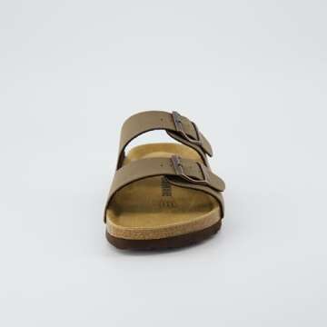 CUSHIONAIRE Lane Cork Footbed Sandal for Women