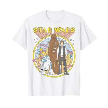 Star Wars Vintage Psych Rebels Disney+ T-Shirt