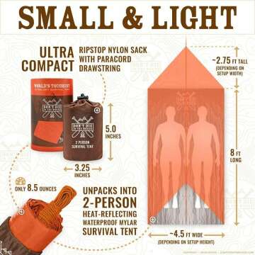 Toughest Ultralight Survival Tent
