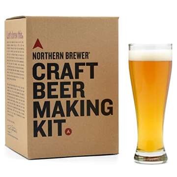 Northern Brewer - Siphonless 1 Gallon Craft Beer Making Starter Kit, Equipment and Beer Recipe Kit (Wheat)