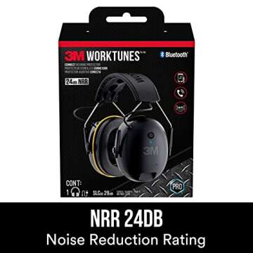 3M WorkTunes Connect Hearing Protector with Bluetooth Technology