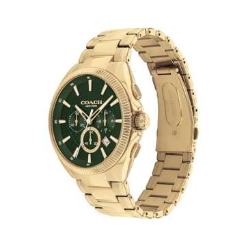 Coach Jackson Men's Chronograph Watch | Luxury Fashion Timepiece for Daily Elegance | Water Resistant (Model 14602680)