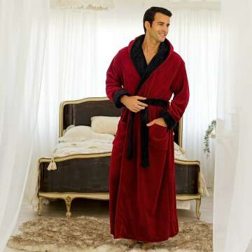 Warm Plush Fleece Robe