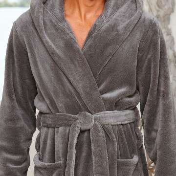 Warm Plush Fleece Robe