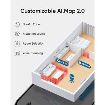 Eufy L50 Robot Vacuum with 4000 Pa Suction Power