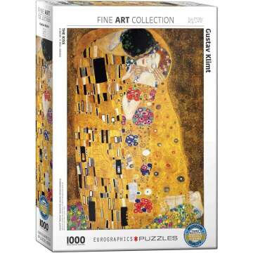 Klimt The Kiss & Virgin 1000-Piece Jigsaw Puzzles