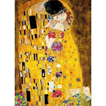 Klimt The Kiss & Virgin 1000-Piece Jigsaw Puzzles