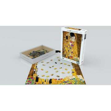 Klimt The Kiss & Virgin 1000-Piece Jigsaw Puzzles