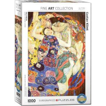 Klimt The Kiss & Virgin 1000-Piece Jigsaw Puzzles